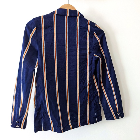 Harrow Chlothier striped navy blazer - Picture 2 of 4
